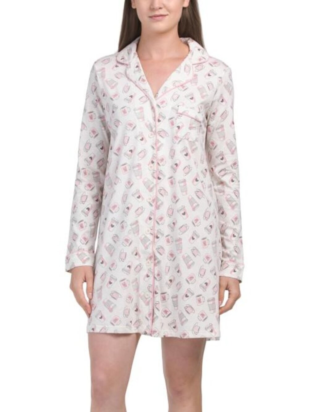POPPY & CLAY Coffee Time Sleepshirt